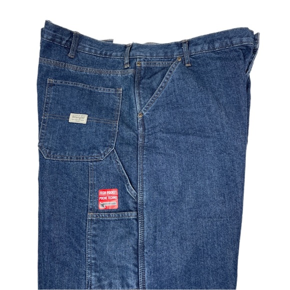 Wrangler Fleece Lined Carpenter Jeans 42x30 - Picture 7 of 10